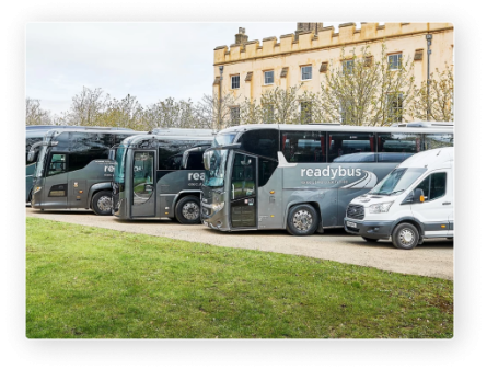 Range of Readybus coaches