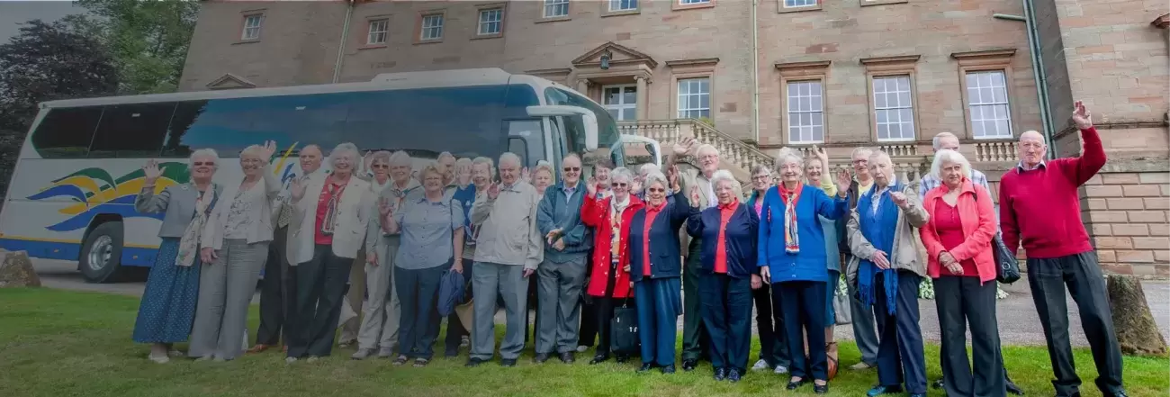 Whittles coach with passengers