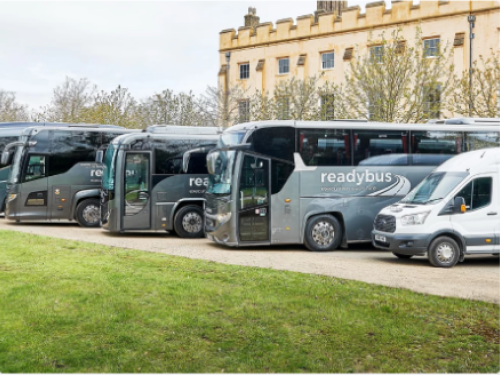 A range of Readybus Coaches