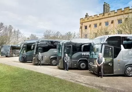 Readybus coaches with drivers
