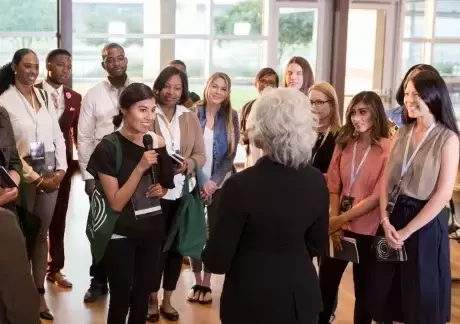 People in conference