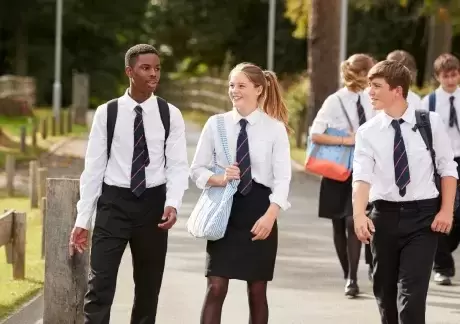 Kids at school