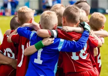 Kids football team